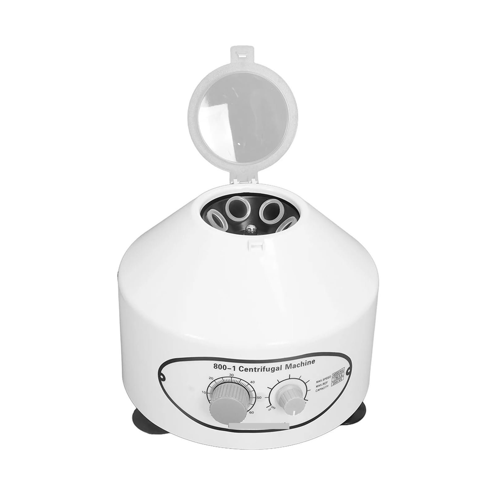 Centrífuga de mesa, 800-1 Centrífuga De Sobremesa Laboratorio 4000 RPM Máquina Eléctrica 1790xg Con Temporizador Y Control Velocidad Tubos 12 Ml X 6