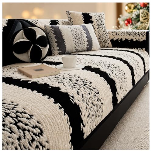 SPXMQSS Fundas para Sofa Chaise Longue, SúPer Suave Funda para Sofa, Universal para Sofa 1/2/3/4 Plazas Protector de Cubre Sofa Funda de Sofá con Base Antideslizante B 120x160cm