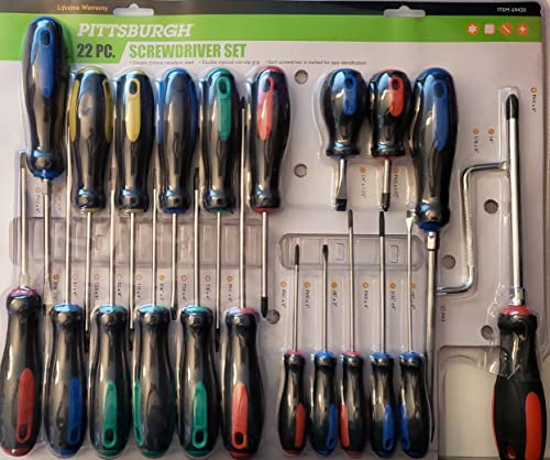 22 Piece Screwdriver Set #TOP28