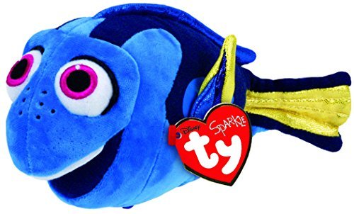 Ty Beanie Sparkle Finding Dory Fish Reg 6" Plush