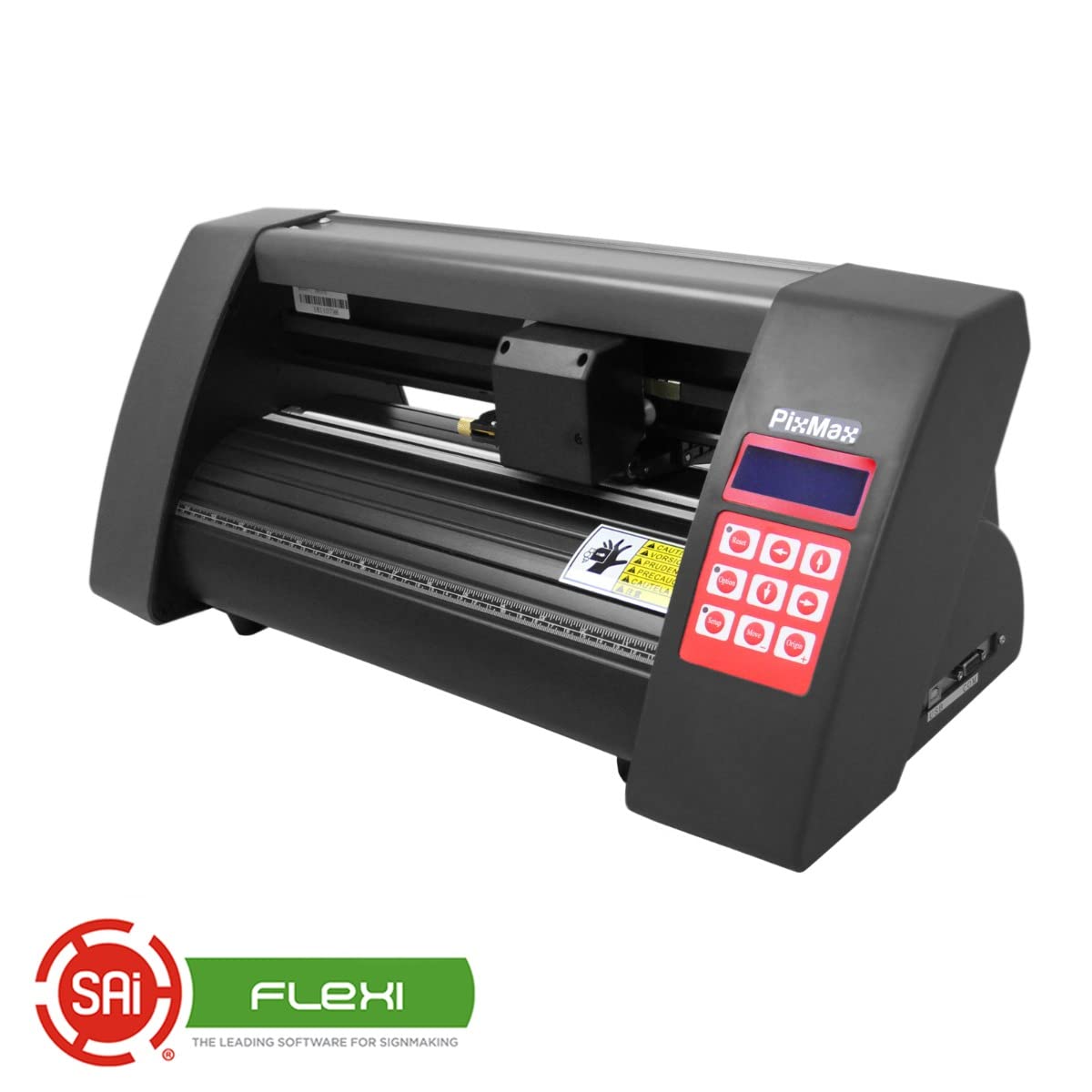 Mini nóż do winylu 50 cm drukarka plotera znak biznesowy naklejka maszyna do cięcia 800 mm/s prędkość optyczna oko laserowe przewodnik Flexi Starter graficzny projekt oprogramowanie ekran LED szerokość cięcia 27 cm