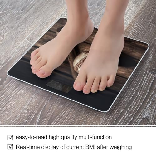 Báscula digital de baño con plataforma de vidrio templado 400 lb miniatura 5