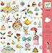 Djeco - DJ08884 - 160 Stickers Le Gouter Des Princesses - Multicolore