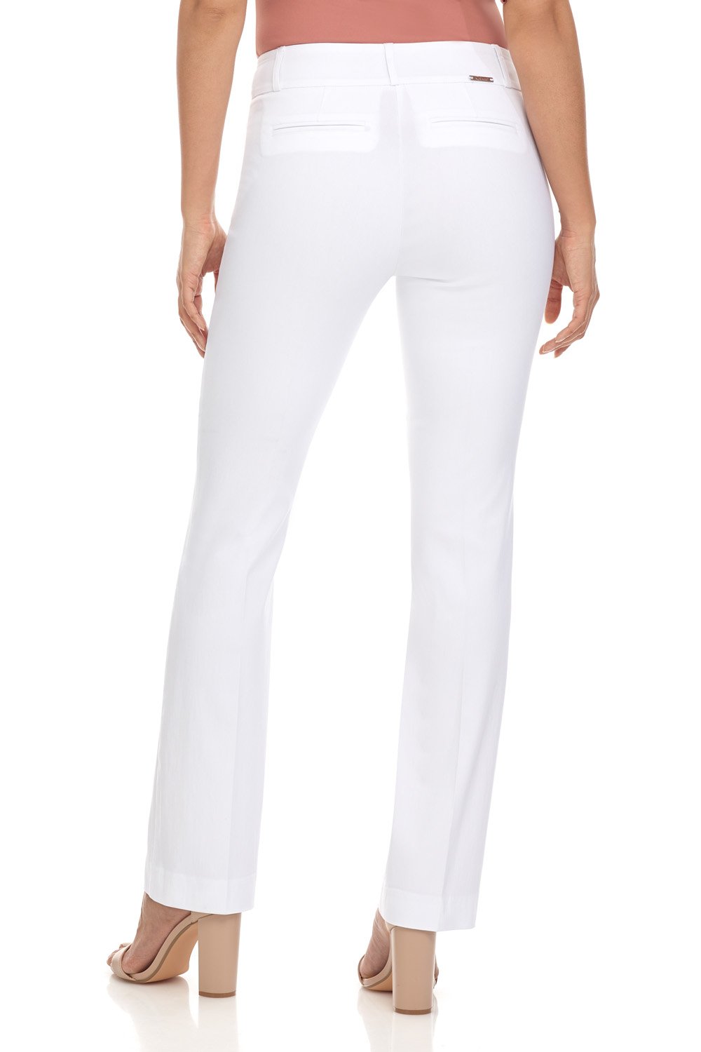 Rekucci Womens Ease into Comfort Fit Barely Bootcut Business Casual Stretch Pants in Regular/Tall/Petite fit