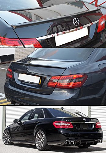 Cuztom Tuning RTS-W212-CF Carbon Fiber Trunk Spoiler Wing Compatible For 2010-2016 Mercedes Benz W212 E-Class & E63 Amg Sedan thumb #2