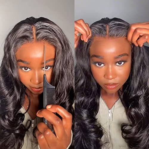 Image of ISEE Body Wave Lace Front Wig Human Hair Wear Go Glueless Wig 20 Inch