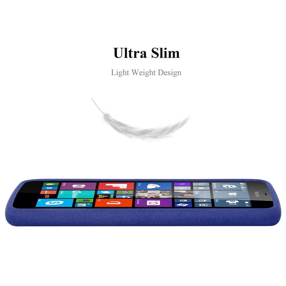 Custodia Compatibile Con Nokia Lumia 640 Xl In Grigio Metallico - Coperchio Protettivo In Silicone Tpu Flessibile