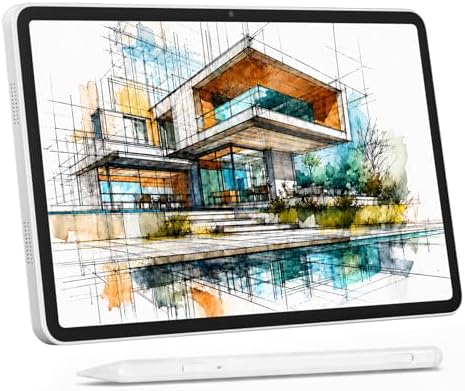 12-Inch Standalone Drawing Tablet No Computer Needed: 4096-Level Stylus Digital Art Tablet with Anti-Glare Screen, 16GB RAM, 256GB Storage, 8000mAh, Android 15 – for Beginners, Artists, Students