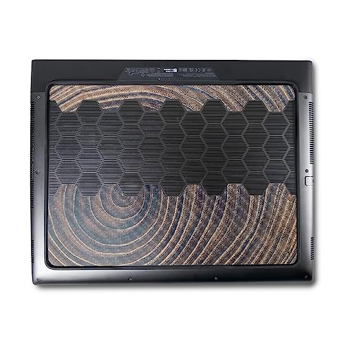 Image of MightySkins Carbon Fiber Skin Compatible with Alienware M18 R1 (2023) Full Wrap Kit - Lifespan | Protective, Durable Textured Carbon Fiber Finish | Easy to Apply & Change Styles | Made in The USA