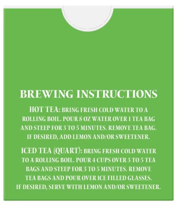 Benner Tea Co. Decaf Black Tea. 20 bags/box x (Three Boxes- 60 tea bags)