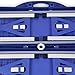 ONIVA - a Picnic Time brand - Folding Picnic Table - Camping Table - Outdoor Table with Umbrella Hole, (Royal Blue), 36.2
