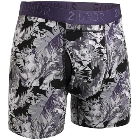 2UNDR Men's Swing Shift Boxer Briefs with Pouch Cover