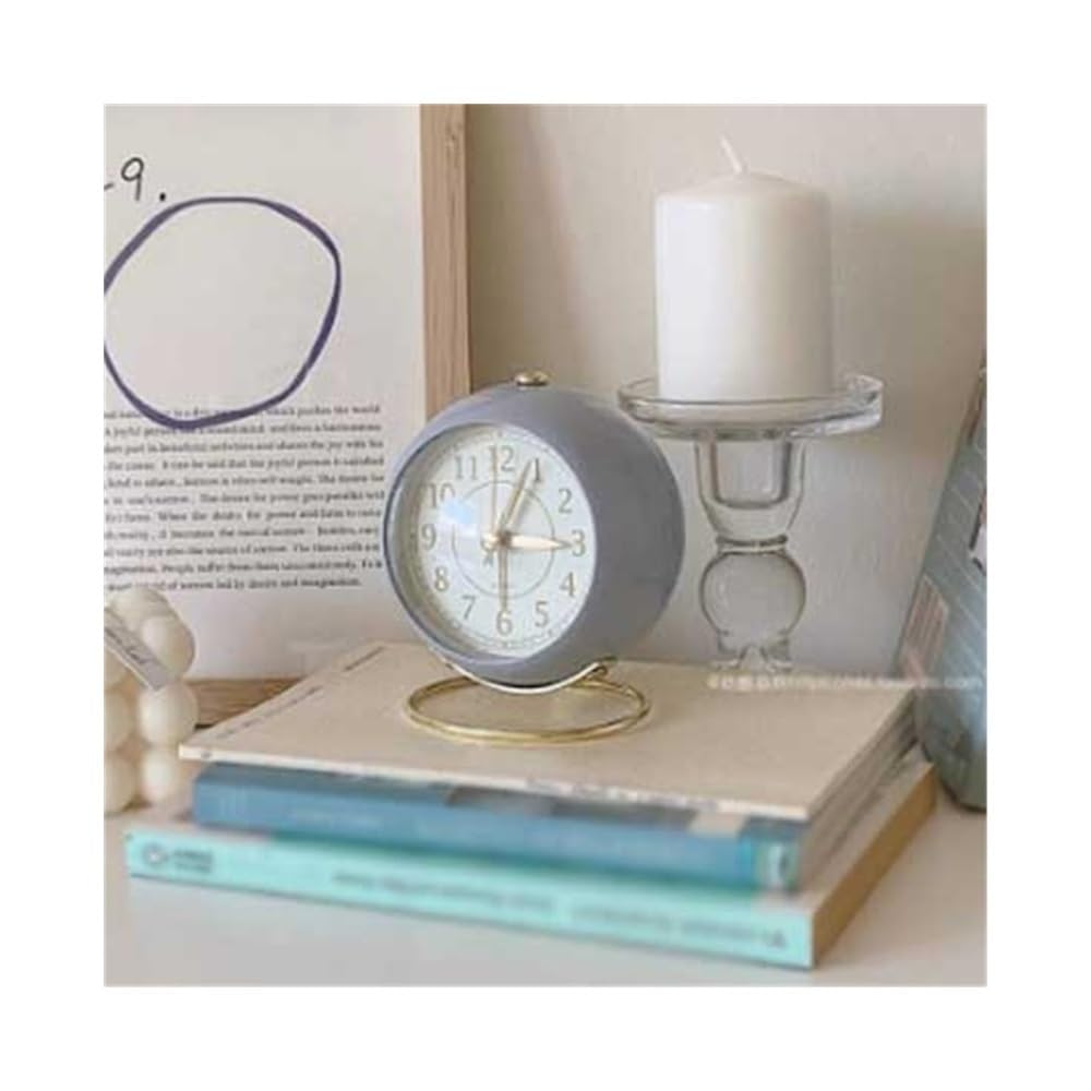 Bp7gVw5sP Loud Alarm Clocks Desk Multifunctional Alarm Clock(Purple)