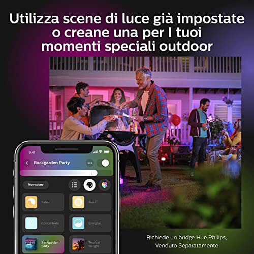 STRISCIA LED PHILIPS HUE Lightstrip Hue Esterno 5m - 5