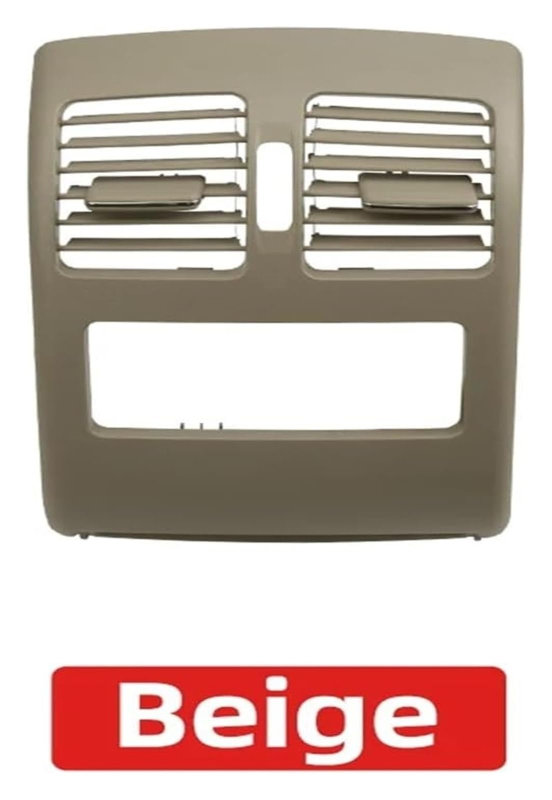 Déflecteur Ventilation Pour Classe C W204 C180 C200 (2007-2013) GLK X204 (2008-2015) 2048304354 Sortie De Climatisation Arrière(Beige)