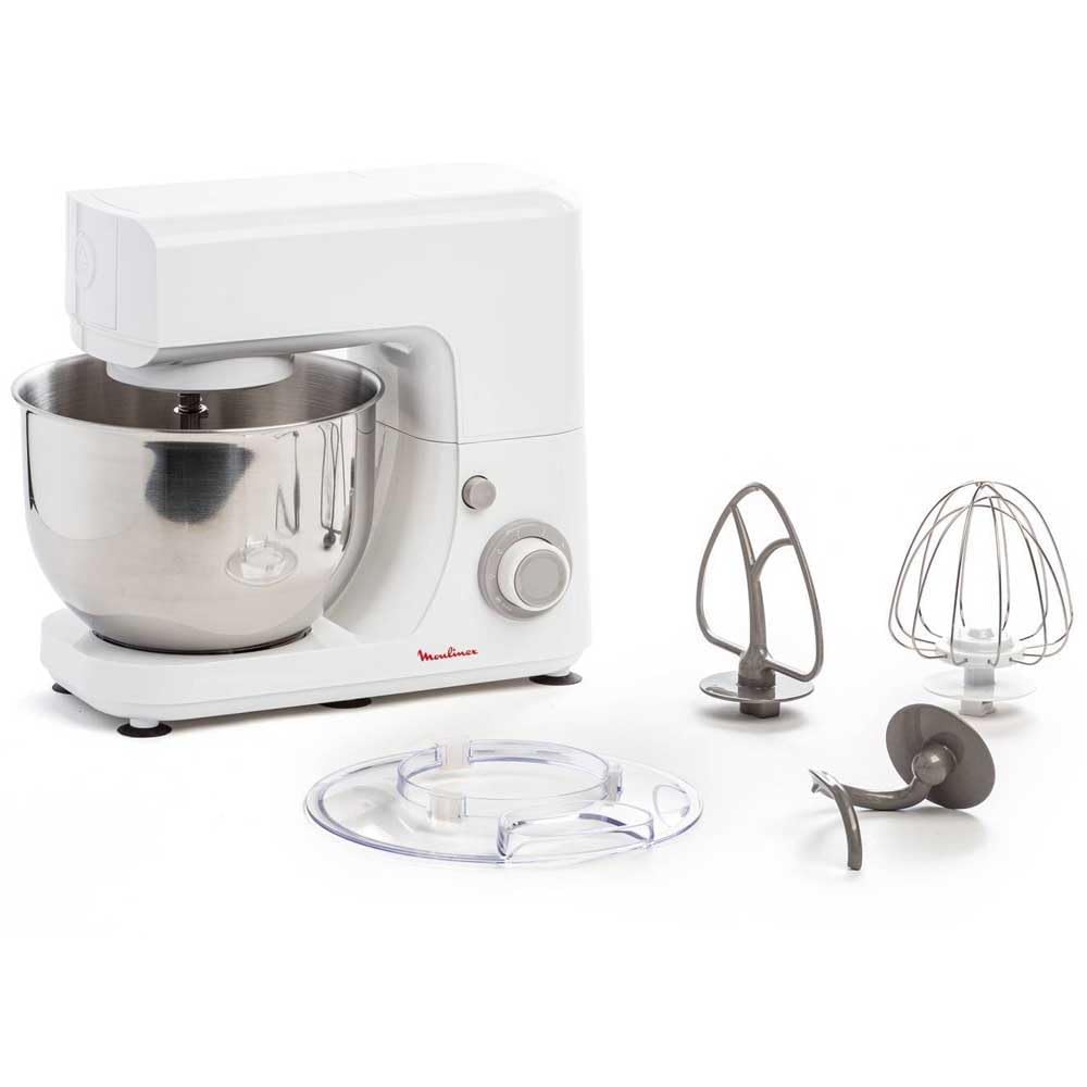 Moulinex Masterchef QA810D Küchenmaschine - 1500W, 6,7 Liter, 8 Geschwindigkeiten