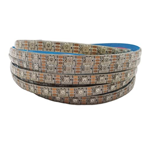 Tira de LED direccionable WS2812 5V RGB 16.4ft 300 LEDs miniatura 2