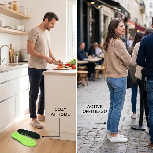 Plantillas deportivas con espuma viscoelástica y soporte de arco EUR43-44 miniatura 3