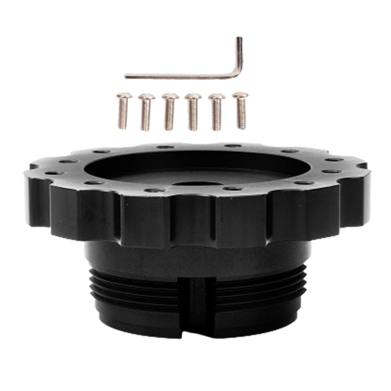 CALANDIS™ Steering Wheel Adapter Aluminium Alloy for Pxn V10 Game Black | Controllers & Attachments | Video Game Accessories-image-26