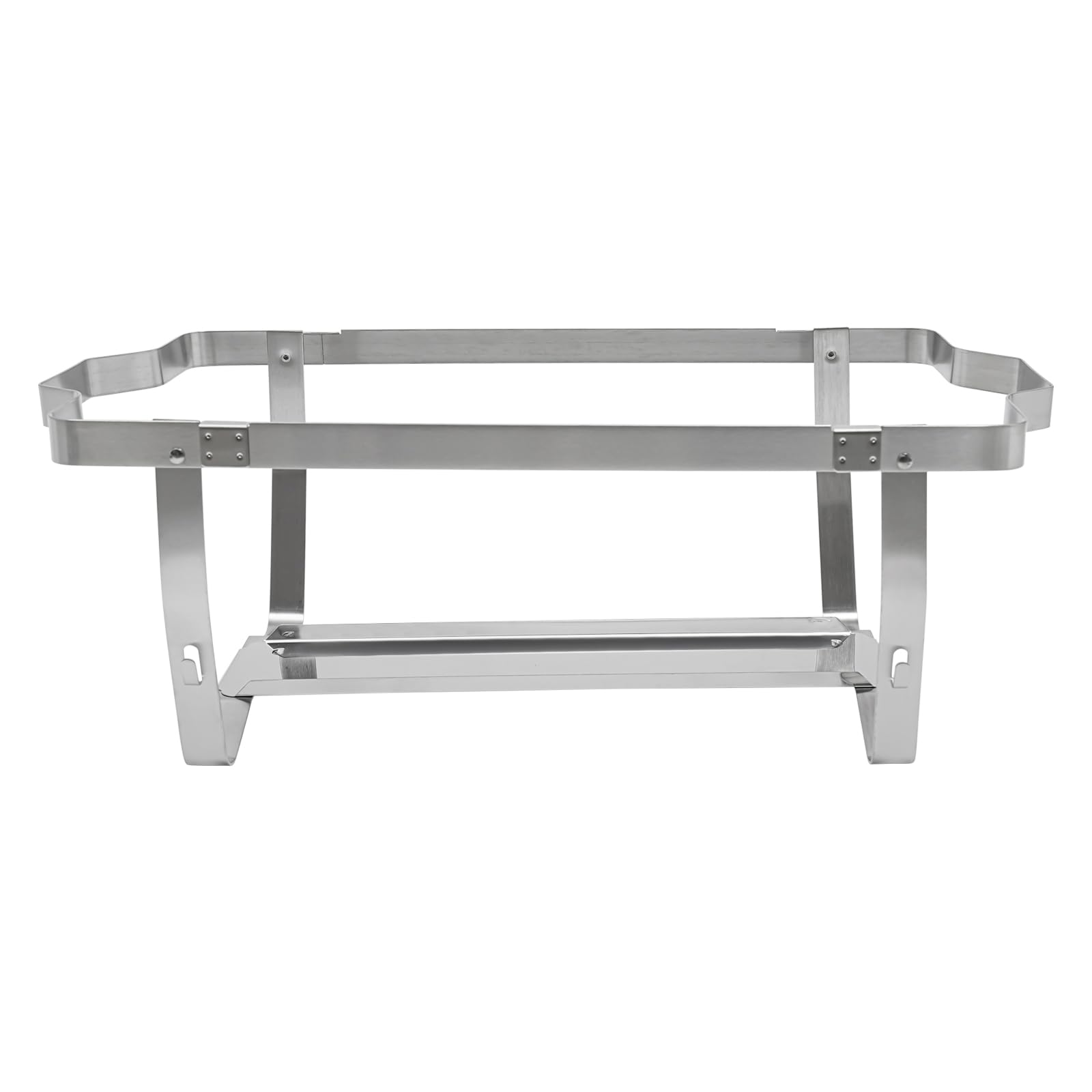 Contenitore rettangolare Chafing Dish, in acciaio inox, per ristoranti, caffetterie, matrimoni, feste, catering, ecc. (3 scomparti)