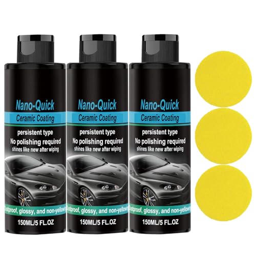 Spray de Revestimiento Cerámico Nano Hidrofóbico Brillante