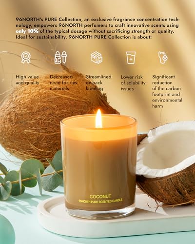 96NORTH-Luxury-and-Pure-Coconut-Candles-3-Wick-and-1-Wick-Jar-Candles-Relaxing-Aromatherapy-Aesthetic-Candle 96NORTH Luxury and Pure Coconut Candles 3 Wick and 1 Wick Jar Candles Relaxing Aromatherapy Aesthetic Candle