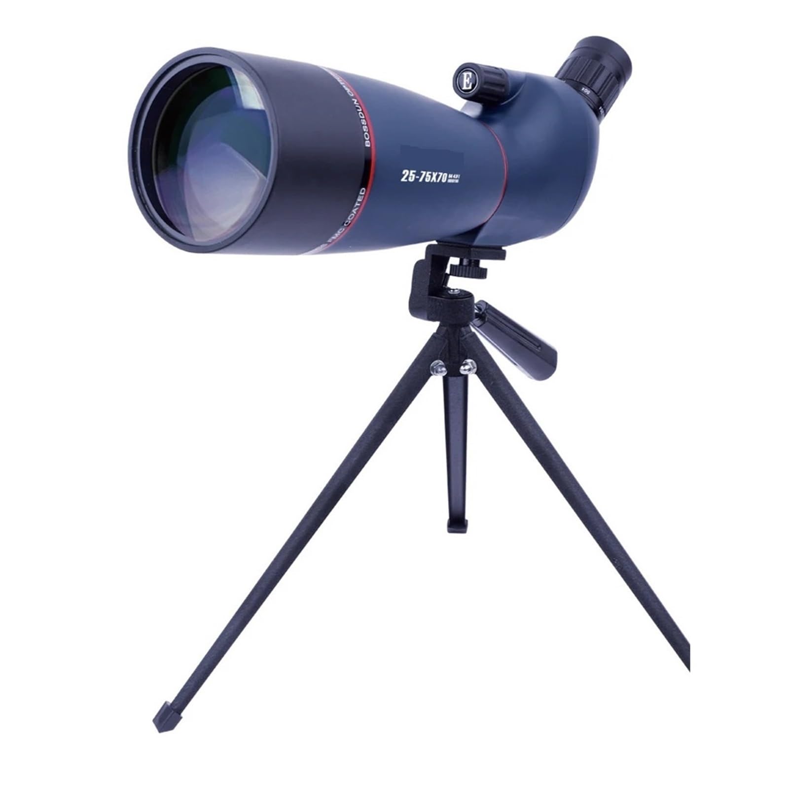25-75x70 Monokularowy Luneta HD Duże Powiększenie Duży Obiektyw Wodoodporny Teleskop Do Strzelania Myśliwskiego Dla Ptaków PrzenośNy I Lekki(Blue 25-75x70)
