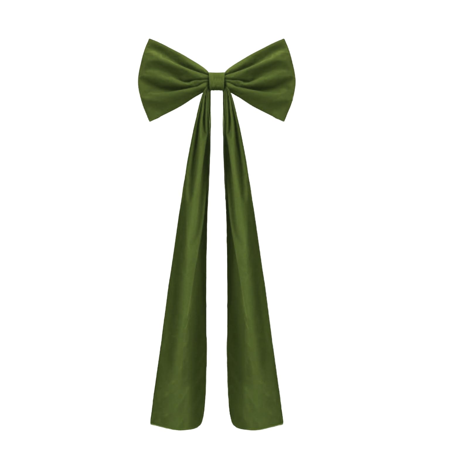 Polyester Bowknot Ornament Christmas Tree Decoration for Mantels Door Wreath Wrapping Wedding Holiday Decoration Large Christmas Bowknot