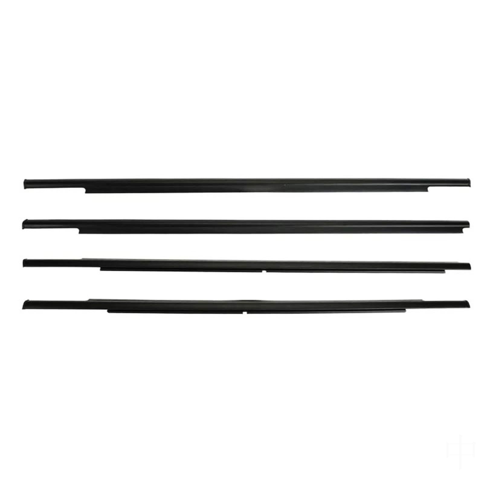 Qgqfdeyunb One Color Window Locking Gasket For Mitsubishi For Outlander 2007-2012 4Pcs Outer Window Weatherstrip