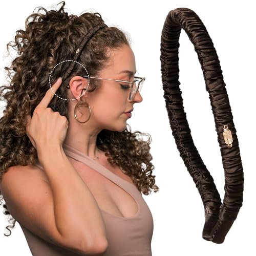 Curlfriend Collective Espresso Silk Headband