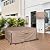 ULTCOVER 600D Tough Canvas Rectangular Patio Furniture Cover - Waterproof Outdoor Table and Chair Covers 64Lx52Wx28H inch