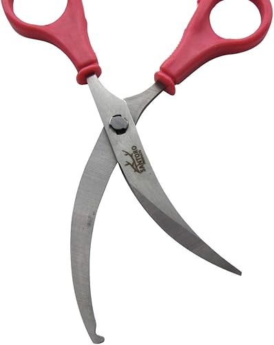 Miniatura 3 de Treasure Gurus - Tijeras de acero inoxidable para mariscos y camarones, tijeras de cocina para alimentos, herramienta de corte de mariscos