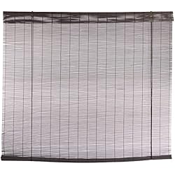 Persianas Para Techos Inclinados Gardinia Estor Enrollable de bambú marrón Chocolate, instalación en Techo o Pared, transmisivo de luz, no Transparente, Todas Las Piezas de instalación Incluidas, 140 x 160 cm (Ancho x Alto)