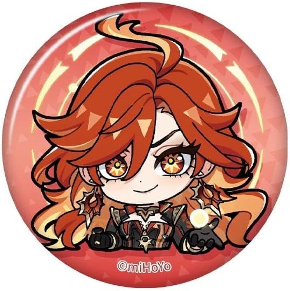 Amazon.co.jp: 原神 公式グッズ 正規品 スタンプ 缶バッジ ナタ