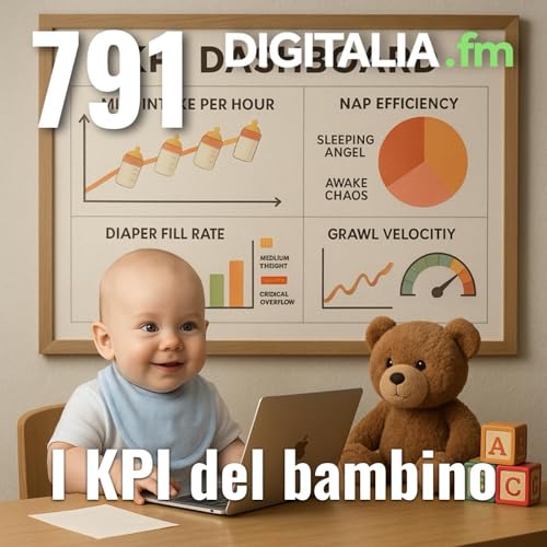 Page de couverture de Digitalia #791 - I KPI del bambino