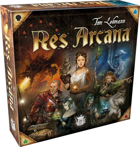Asmodee - Res Arcana - Juego de cartas estratégico a partir de 12 años - Ace d'Or Expert 2020 - Universo de fantasía - Optimización y gestión de recursos - De 2 a 4 jugadores - 60 minutos - En francés
