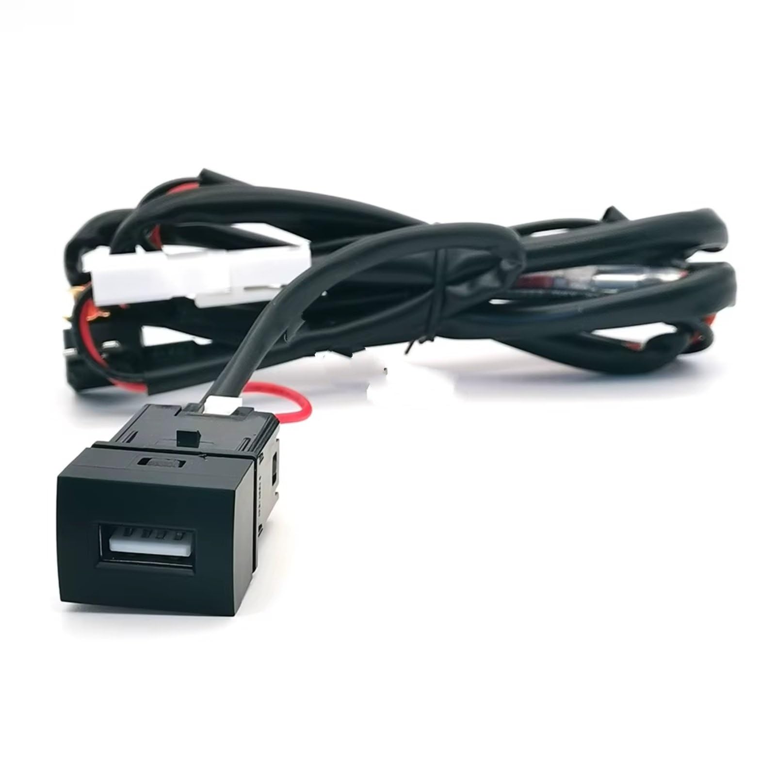 Konsole USB-Buchse Kompatibel Mit Mitsubishi Für Outlander 2023 12 V 24 V Auto-Einzeltelefon-Ladeschnittstelle Buchsenadapter USB-Ladeanschluss