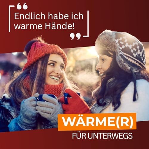 THERMOPAD Handwärmer – DAS ORIGINAL: 30 Paar Wärmepads für 12 Stunden Wärme I Sofort einsatzbereite Taschenwärmer I Extra warmes Heatpad – ideal für Outdoor-Aktivitäten & Handschuhe I Hand-Wärmekissen