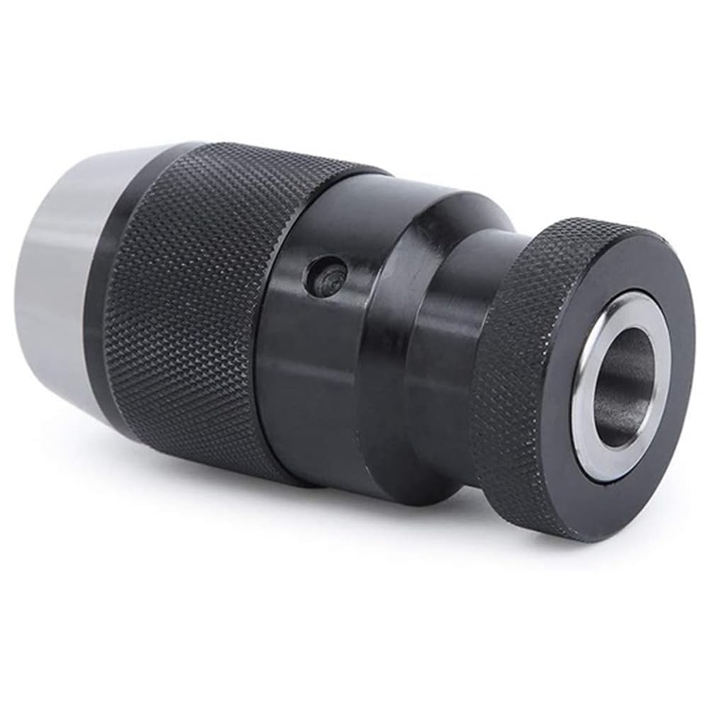 Littimoon Drill Chuck 5-20mm B22 Self-Locking Drill Chuck High Milling Machine Automatic Tightening Lathe Easy to Use