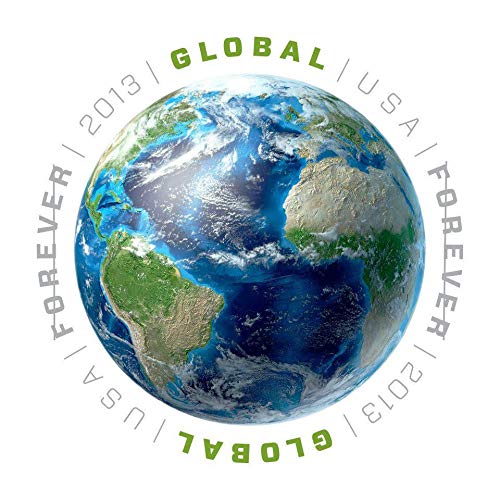 Lençol Global Forever 20 - Earth Stamps Scott 4740