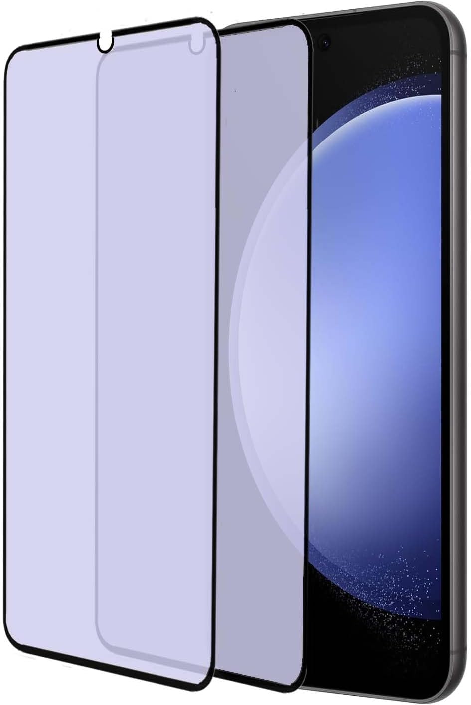 2 pack Anti Blue Light Tempered Glass Screen Protector for Samsung Galaxy S23FE. Eye Protection Tempered Glass Film,No Bubbles,9H, HD, Blue Light Blocking Film for Galaxy S23FE 6.4” 2 pack Anti Blue Light Tempered Glass Screen Protector for Samsung Galaxy S23FE. Eye Protection Tempered Glass Film,No Bubbles,9H, HD, Blue Light Blocking Film for Galaxy S23FE 6.4”
