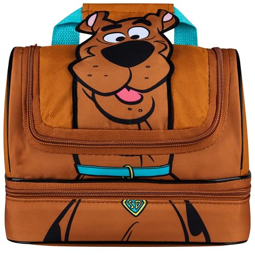 Get Trend Scooby-Doo Insulated Lunch Bag with Dual Compartments for School
