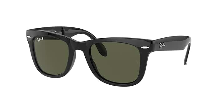 Amazon.co.jp: Ray-Ban RB4105 Folding Wayfarer Square