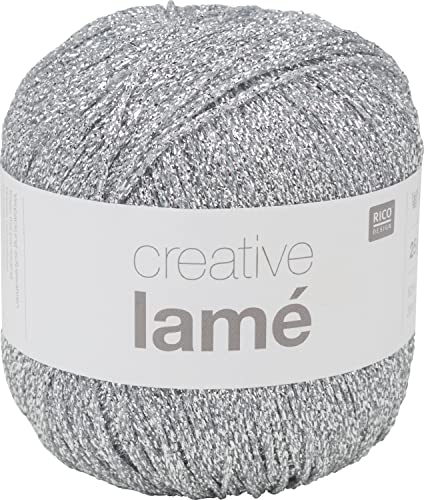 Laine LAME, Rico Design 001 Argent