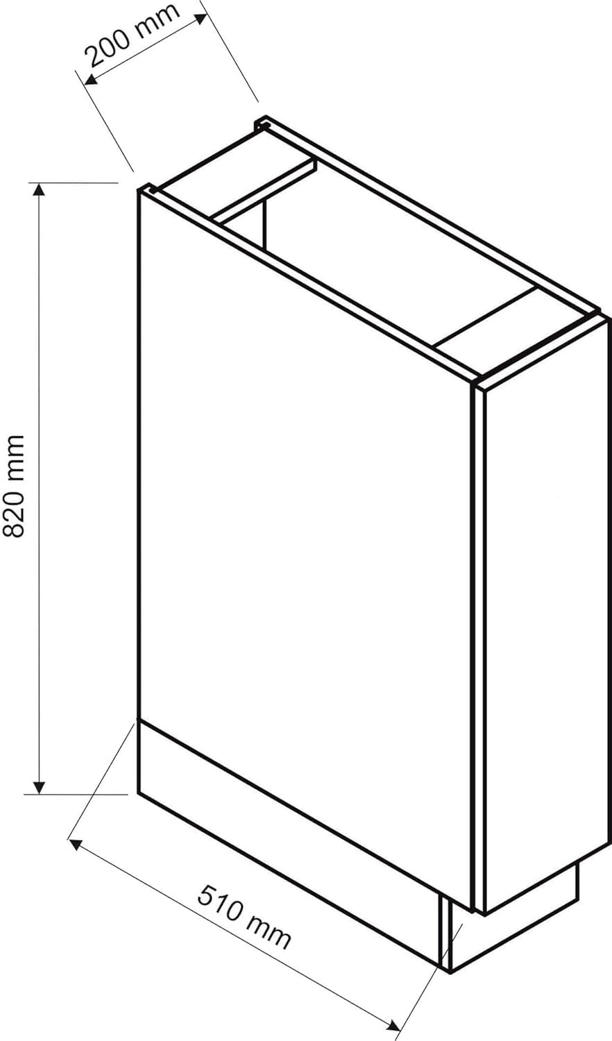 PEGANE Cuisine complète d'angle ISYA 9 éléments Couleur Noir/Chêne Artisan - Longueur 200/260 cm