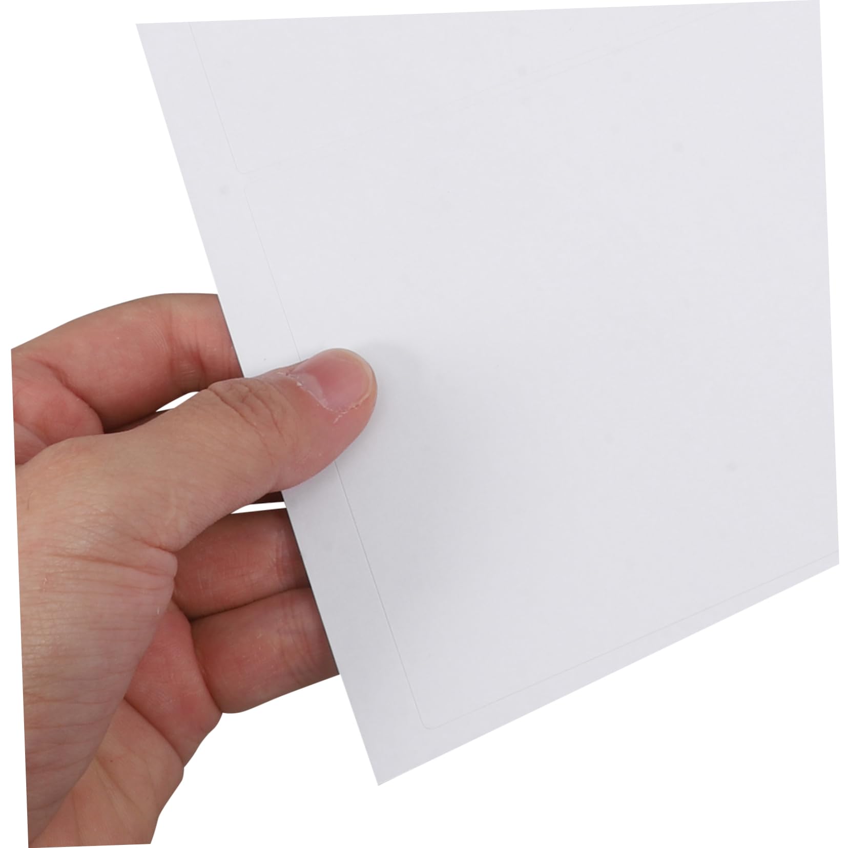 Etiquetas Adhesivas A4 100 Hojas de Papel Adhesivo Imprimible