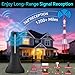 2026 Digital TV Antenna Indoor for Local Channels, Long Range TV Antenna for Smart TV and All Older TV's,Supports 4K 1080P HD VHF UHF with Amplifier Signal Booster and 13ft Cable