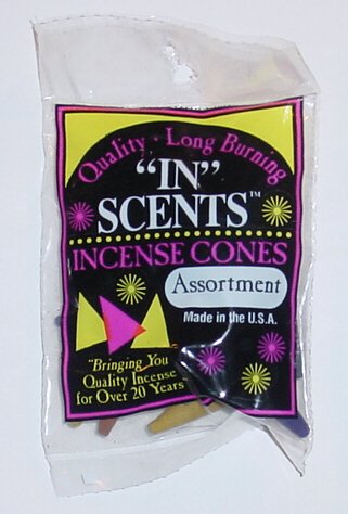 Assortment of 20 Incense Cones From In-Scents