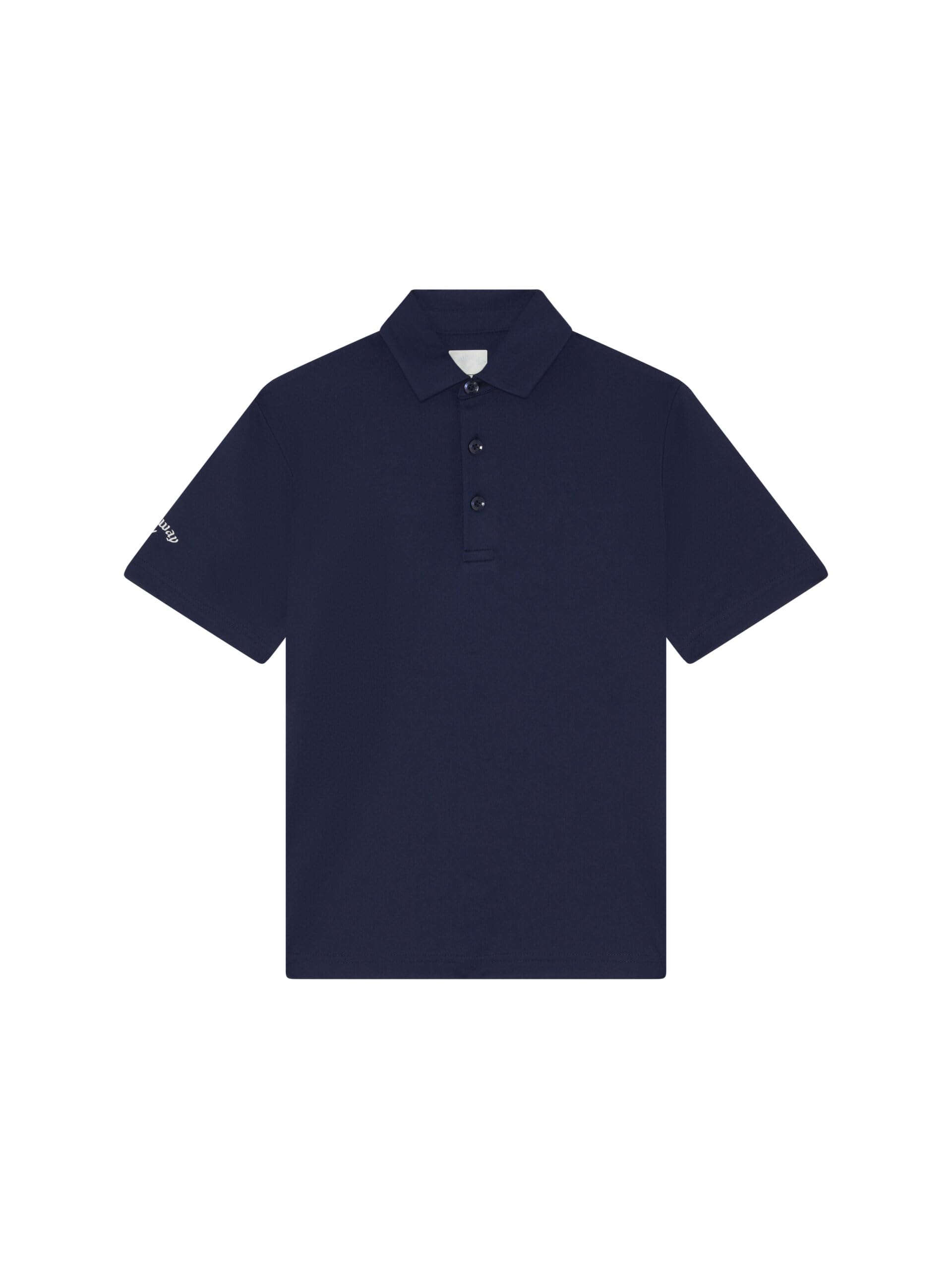 Callaway - Youth Unisex Golf Polo Shirt for Kids, Junior Moisture-Wicking Performance Short Sleeve T-Shirt for Boys and Girls (Peacoat)