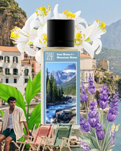 Image of TOXICMALE Cool water I + Mountain water | Perfect Long lasting Men's perfume for office & daily use | perfumes for men | Gift for him | TMA44 | 50 ml perfume | TM Perfume House